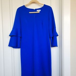 Calvin Klein Bell Sleeve Dress
